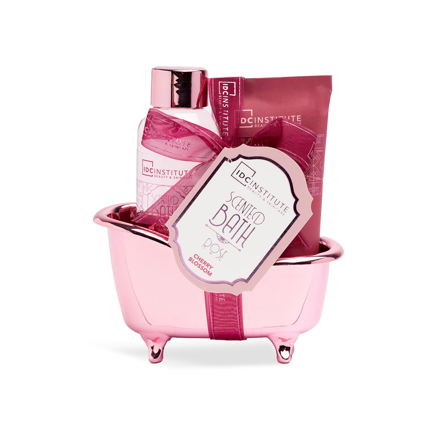 IDC INSTITUTE - Set Regalo Bagno Scented Bath Rose Cherry Blossom