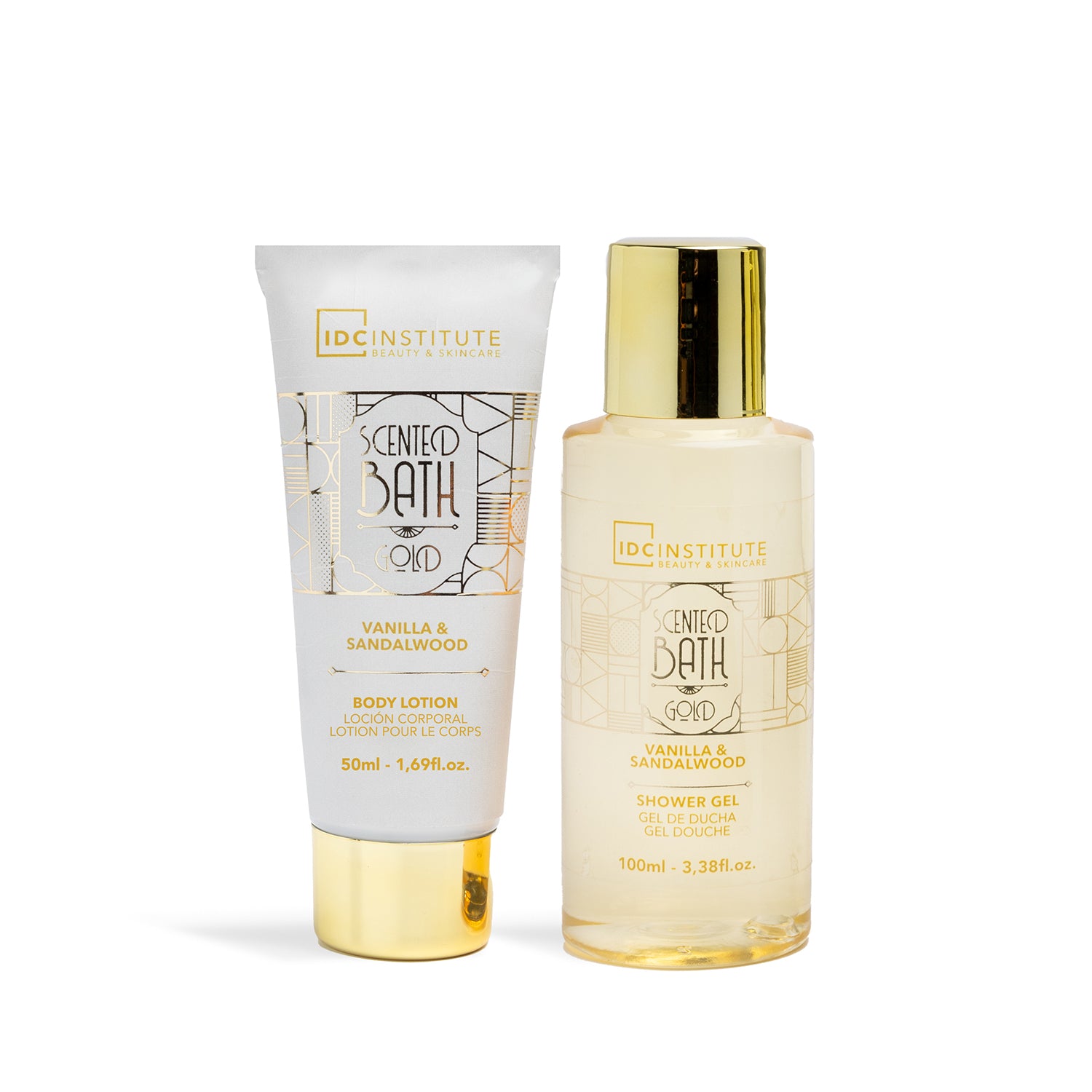 IDC INSTITUTE - Set da bagno profumato Vanilla & Sandalwood