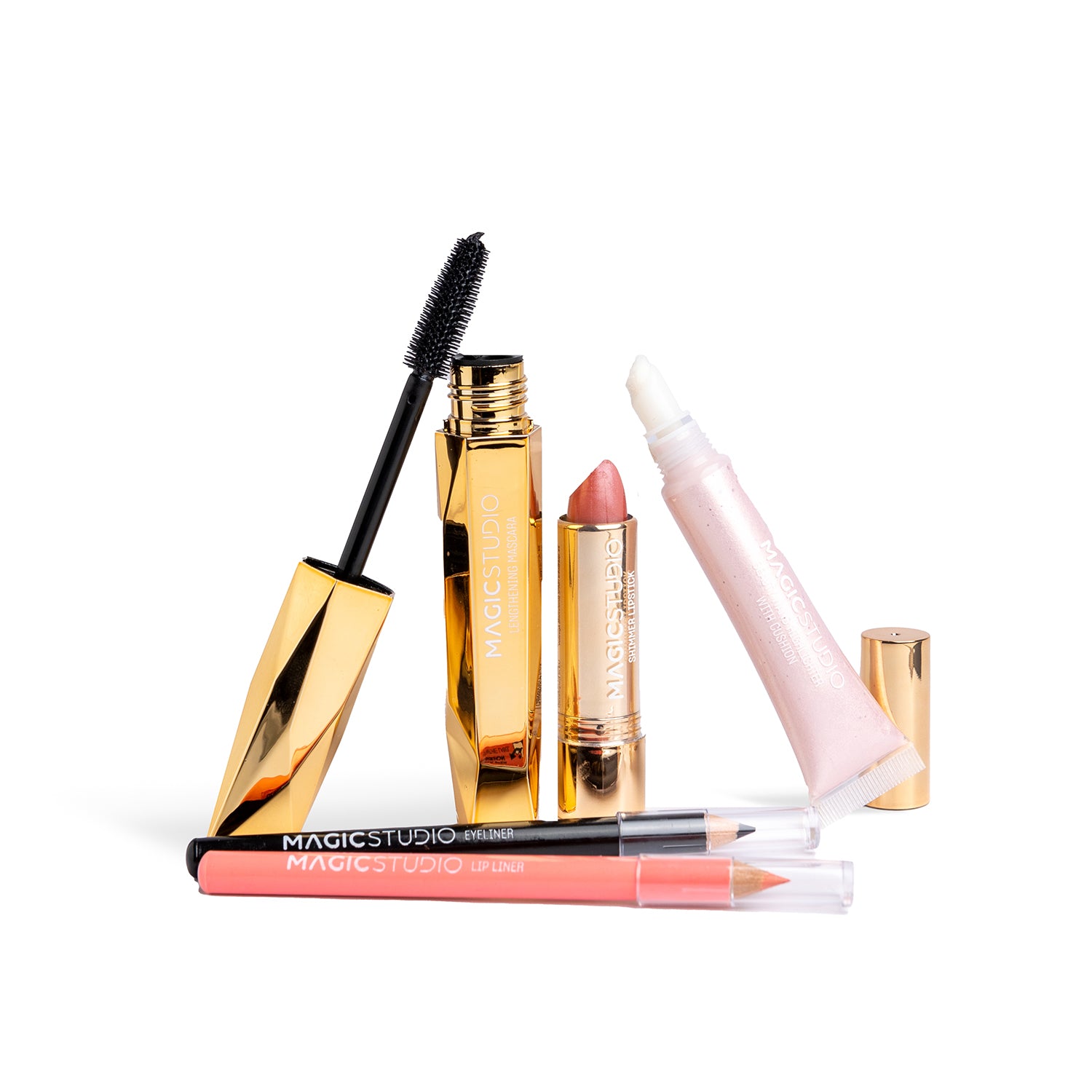 MAGIC STUDIO - Cofanetto Regalo Make-up Diamond Radiant Glow Star Complexion 5 Pezzi