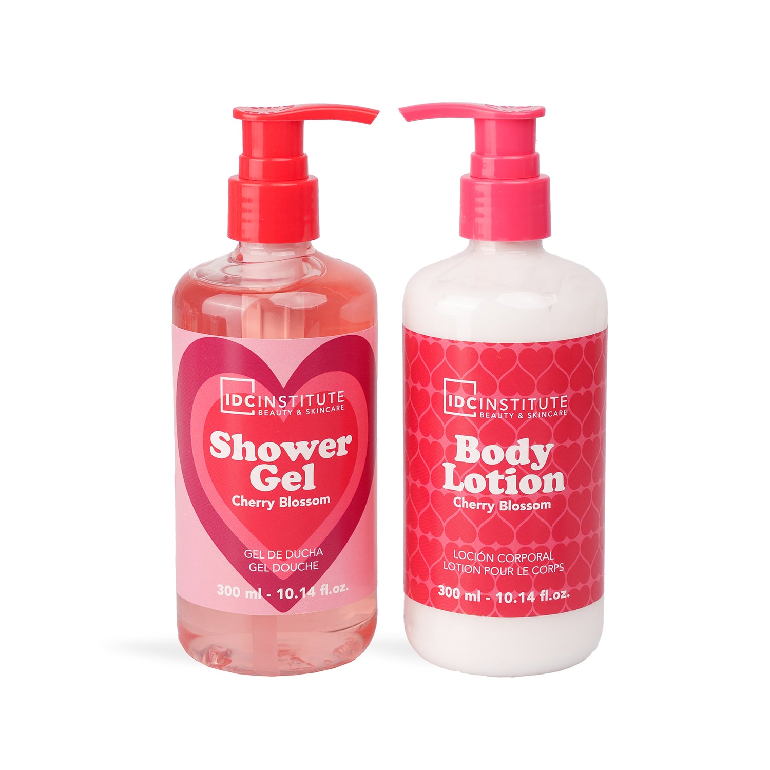IDC INSTITUTE - Set Regalo Bagno Shower Duo Cherry Blossom