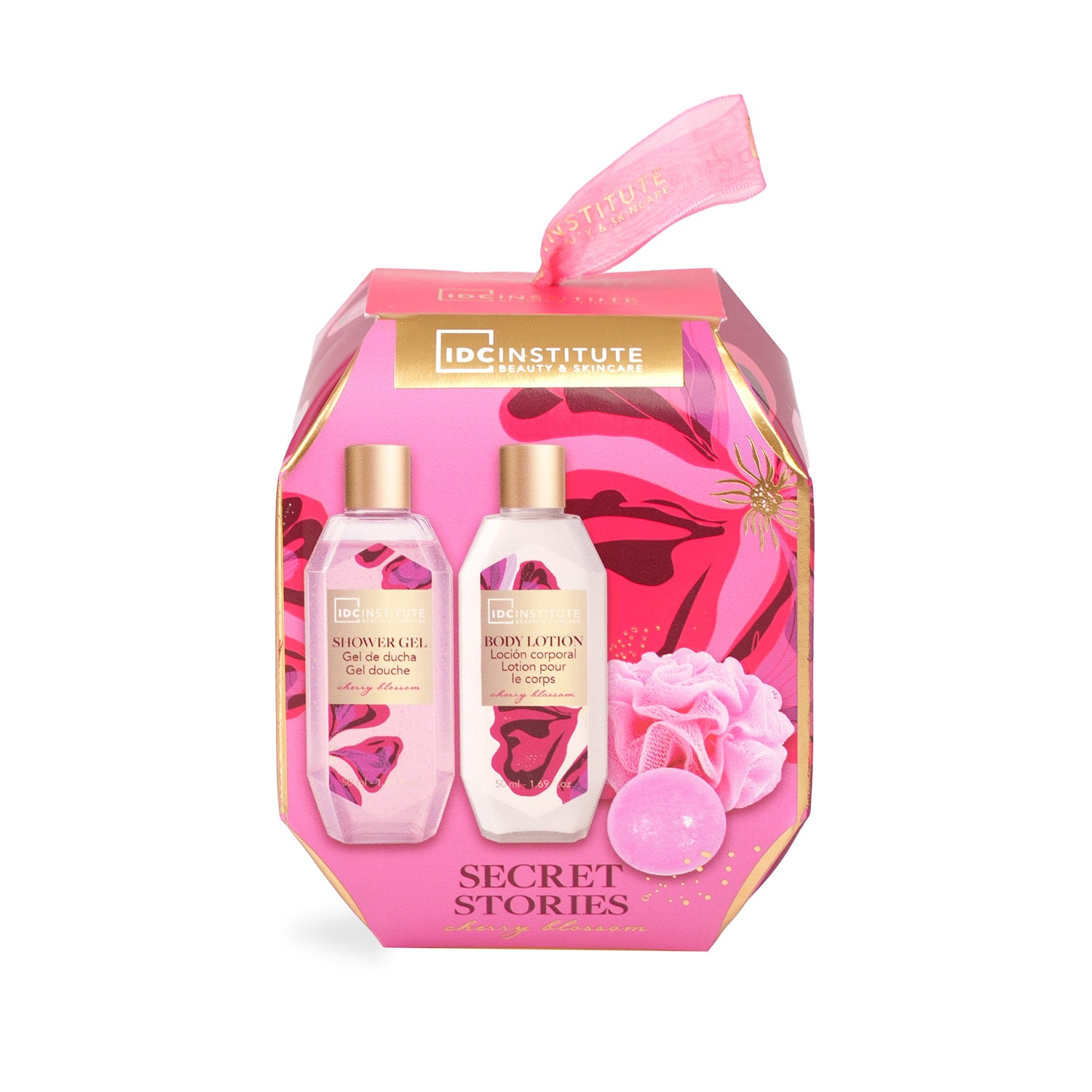 IDC INSTITUTE - Set Regalo Secret Stories Cherry Blossom 4 Pezzi