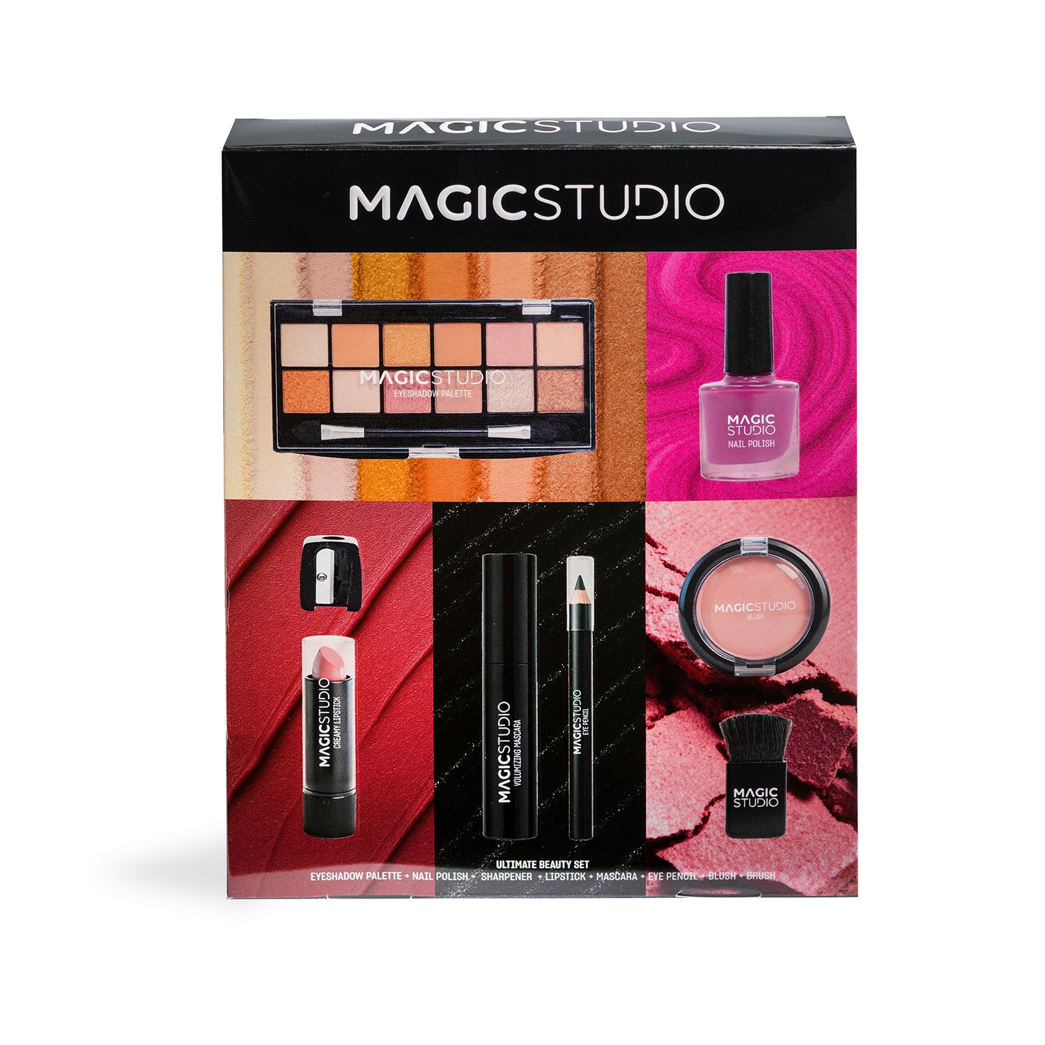 MAGIC STUDIO - Cofanetto Regalo Make-up Ultimate Beauty Set 8 Pezzi