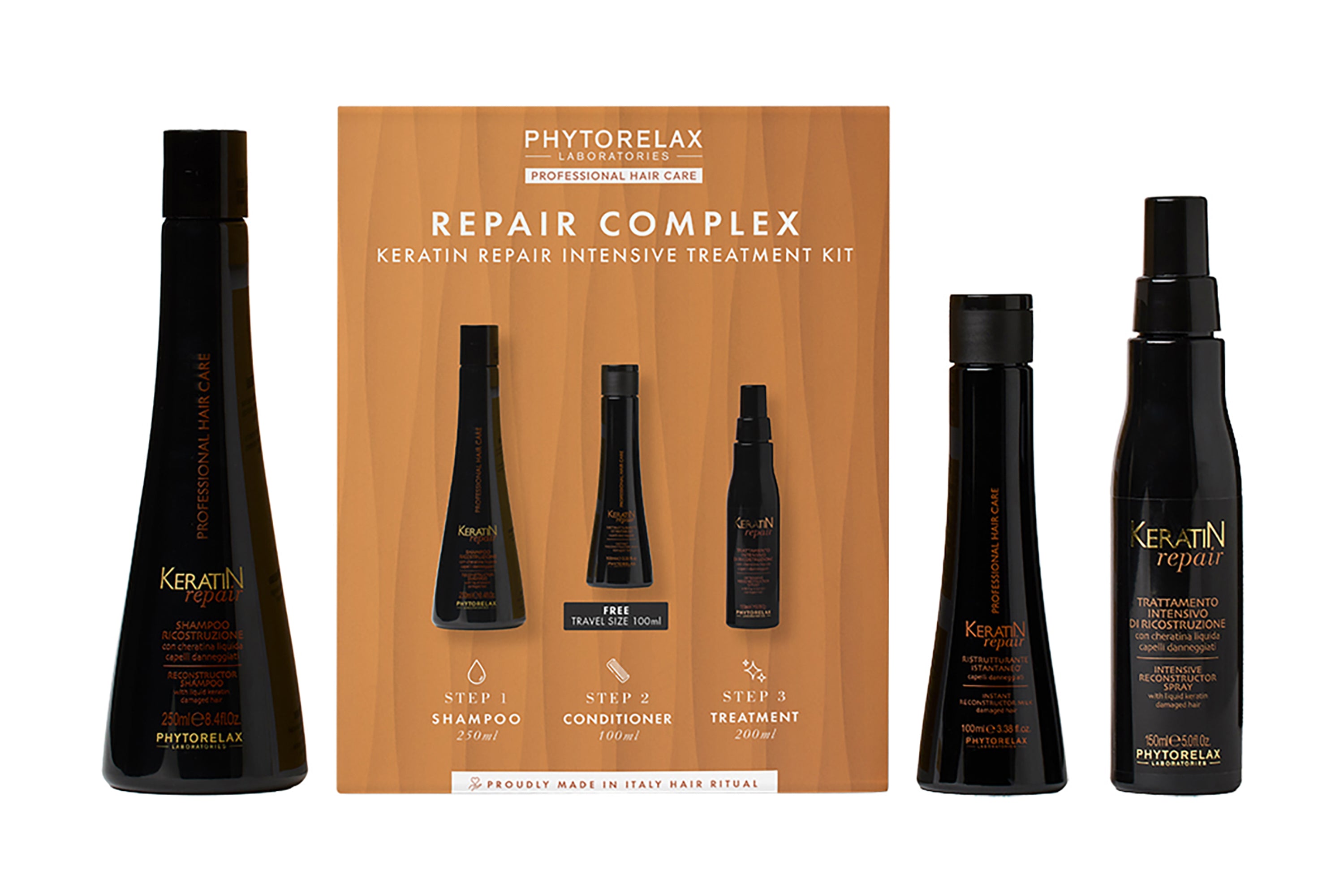 HARBOR - Phytorelax Repair Complex - Professional hair care keratin repair treatment kit