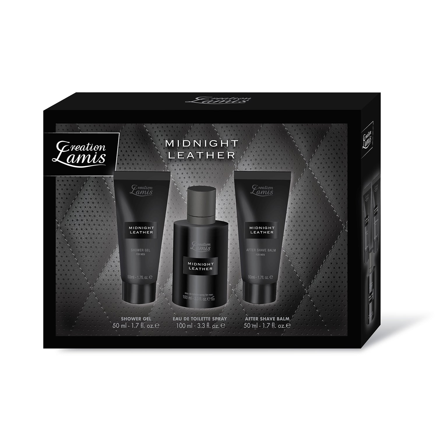 CREATION LAMIS - Set Regalo Profumo Midnight Leather Uomo