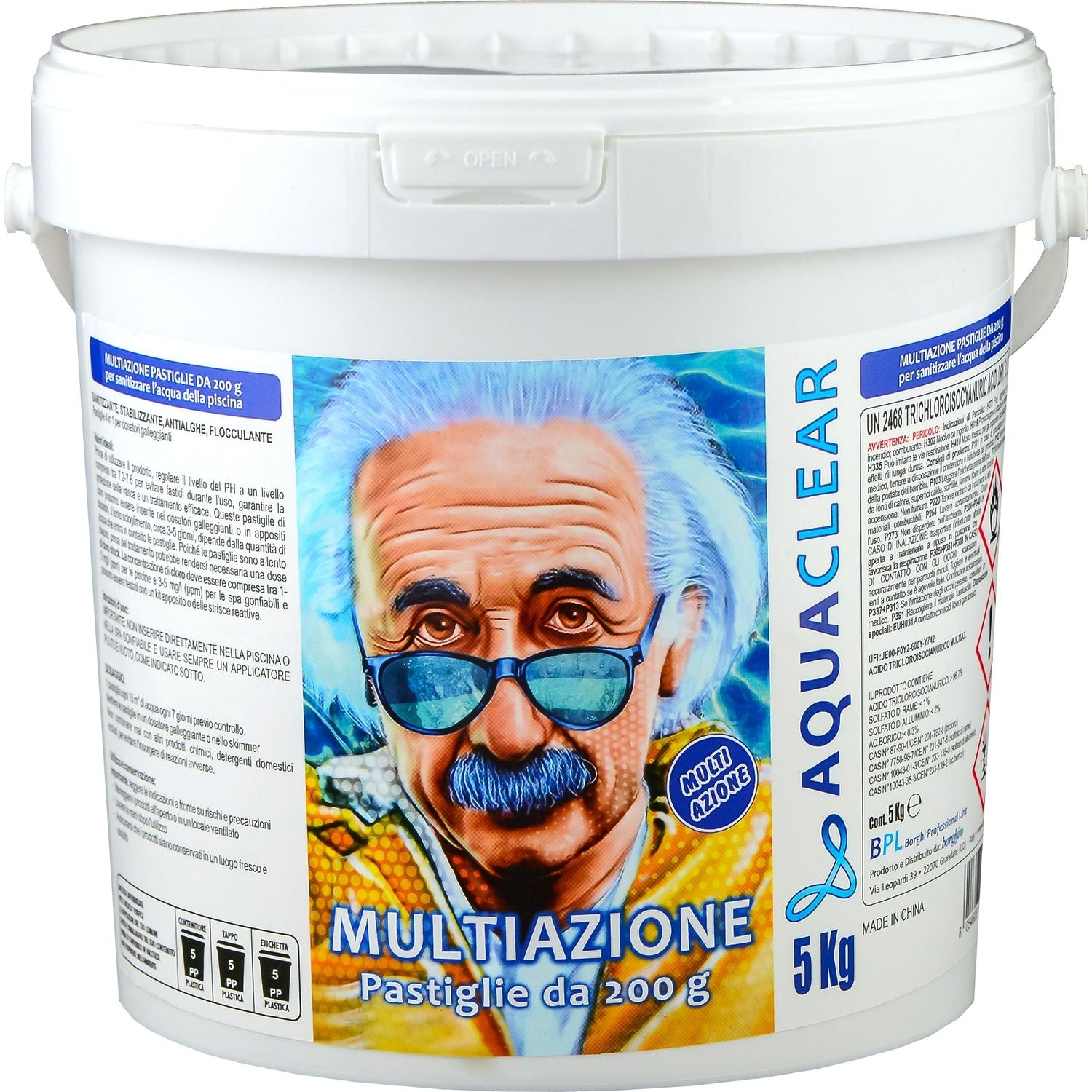 AQUACLEAR - Multiazione Pastiglie 200 gr 5 Kg