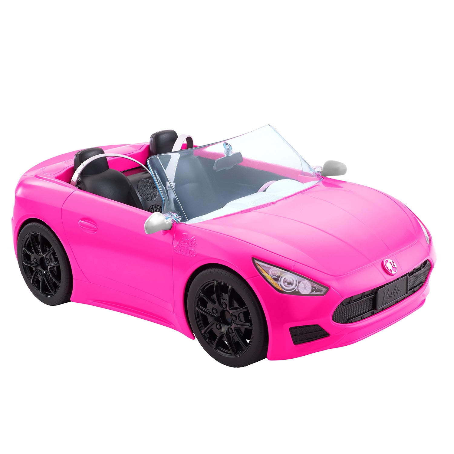 MATTEL - Barbie Auto Cabriolet Rosa 2 Posti con Ruote 3+ Anni