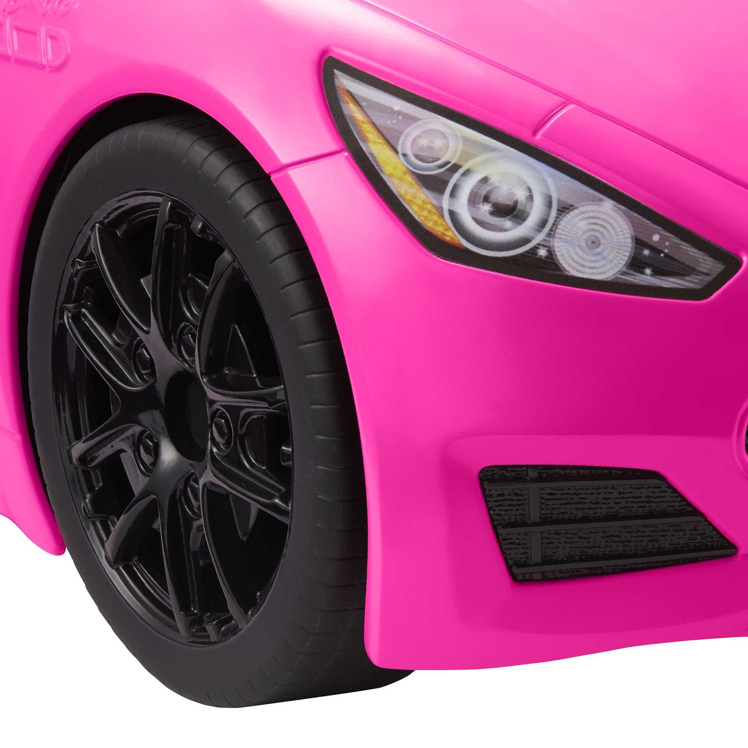 MATTEL - Barbie Auto Cabriolet Rosa 2 Posti con Ruote 3+ Anni