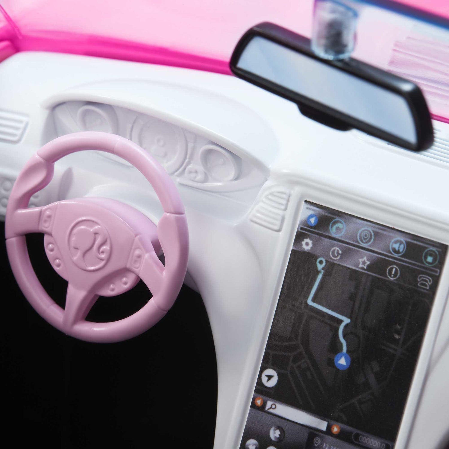 MATTEL - Barbie Auto Cabriolet Rosa 2 Posti con Ruote 3+ Anni