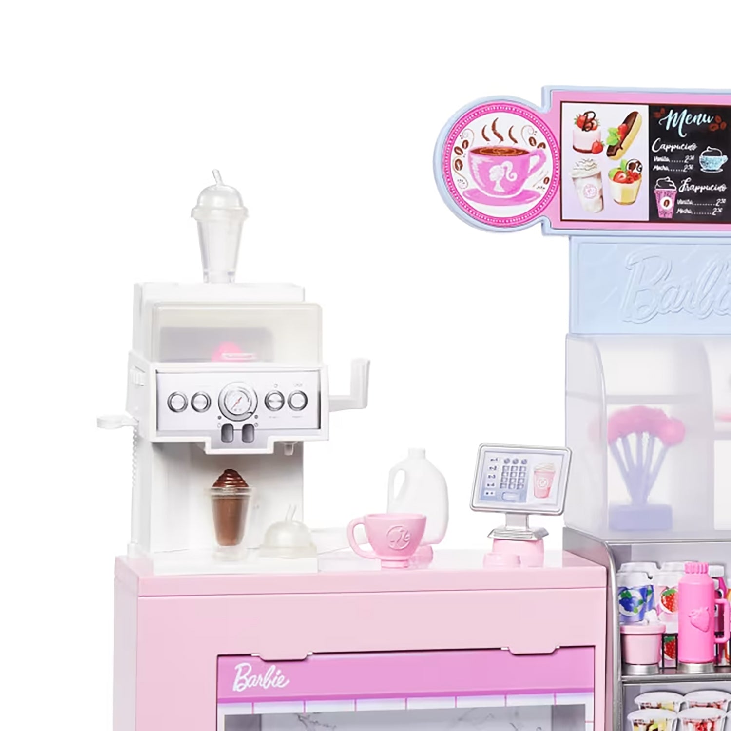 MATTEL - Barbie Caffetteria Playset con Bambola barista e Accessori
