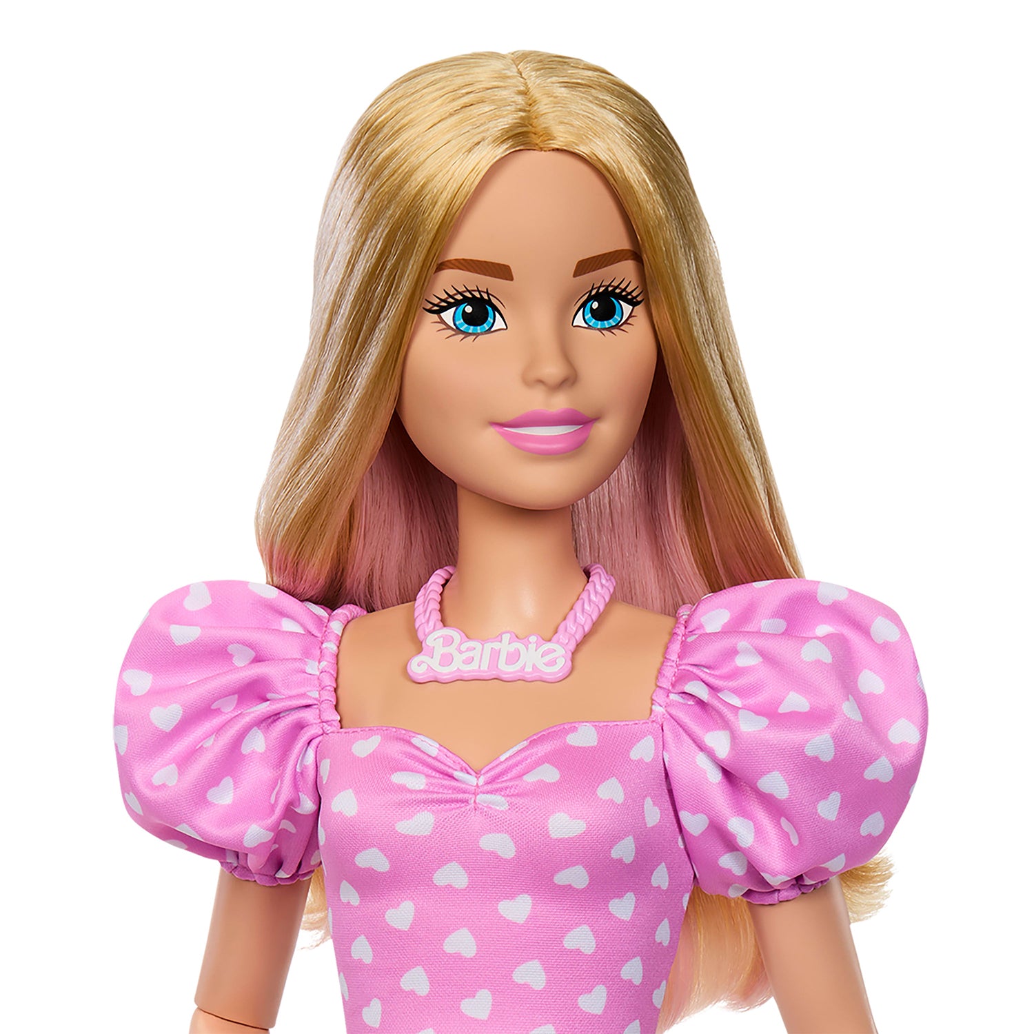 MATTEL - Barbie Grande Amica con Accessori h71 cm - Bambola Fashion con Abiti Rimovibili e Borsa Cuore