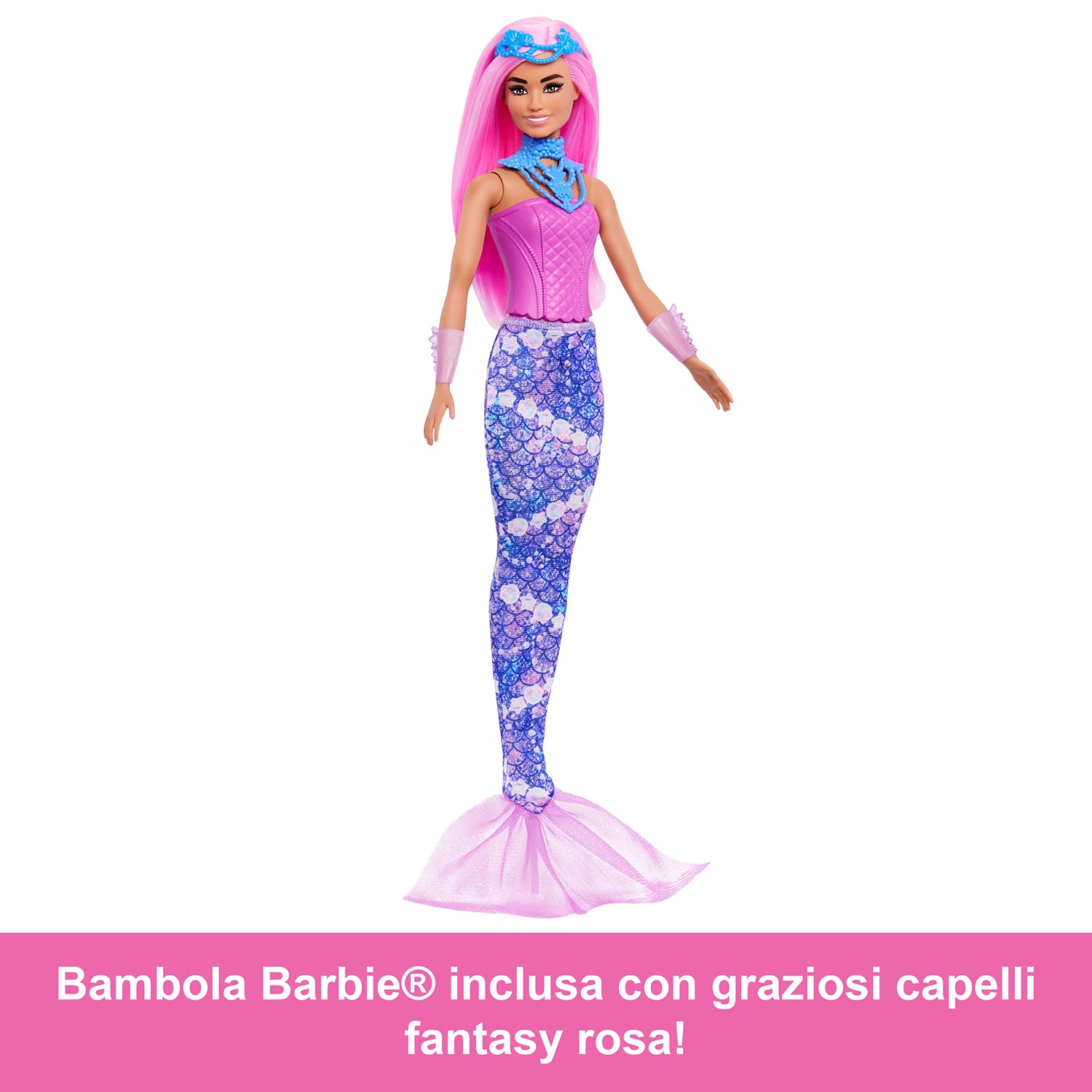 MATTEL - Barbie Calendario dell’Avvento Fantasy 24 Sorprese con Bambola Trasformabile
