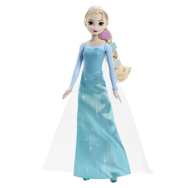 MATTEL - Disney Frozen Bambola Elsa Getting Ready e Accessori