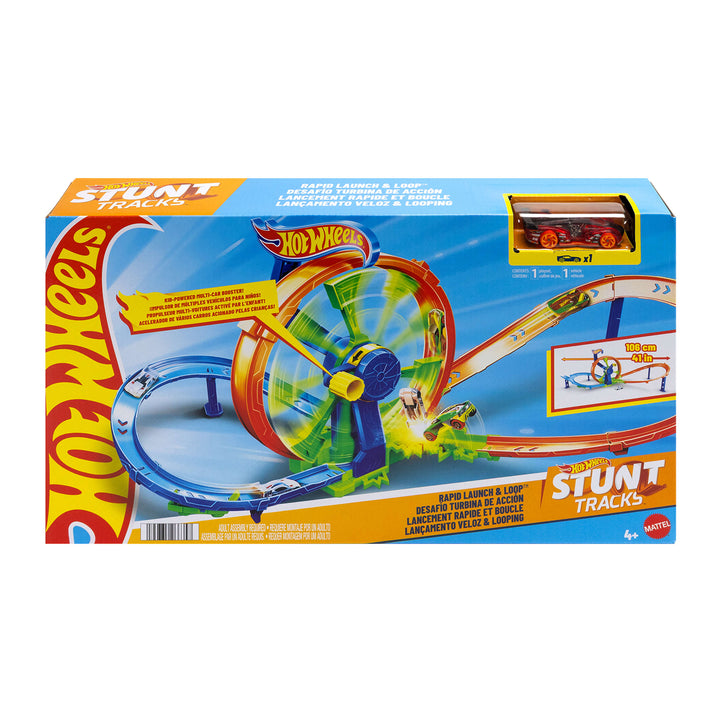 MATTEL - Hot Wheels action pista loop rotante playset