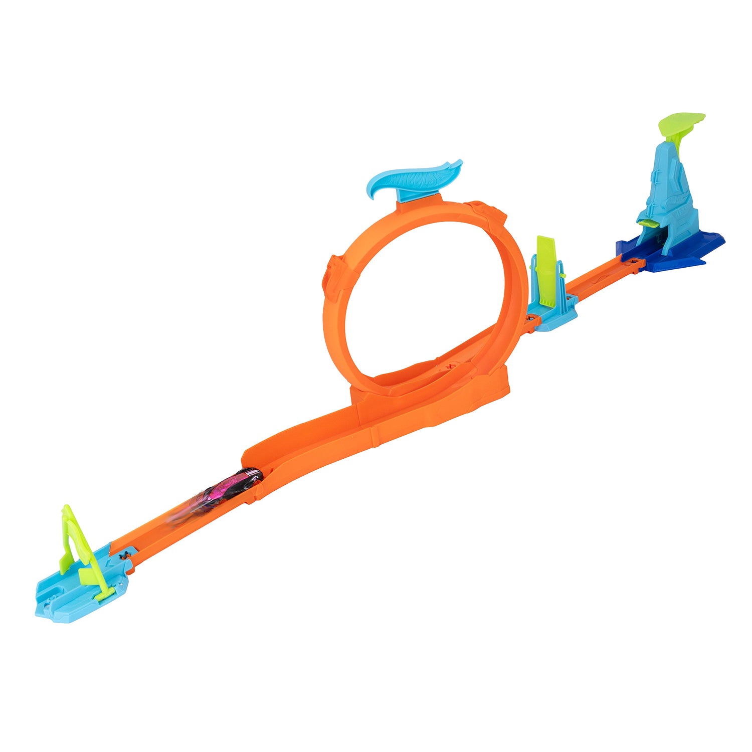 MATTEL - Hot Wheels Stunt Tracks Champion Track Set Assortito con Macchinina 1:64 4+ Anni