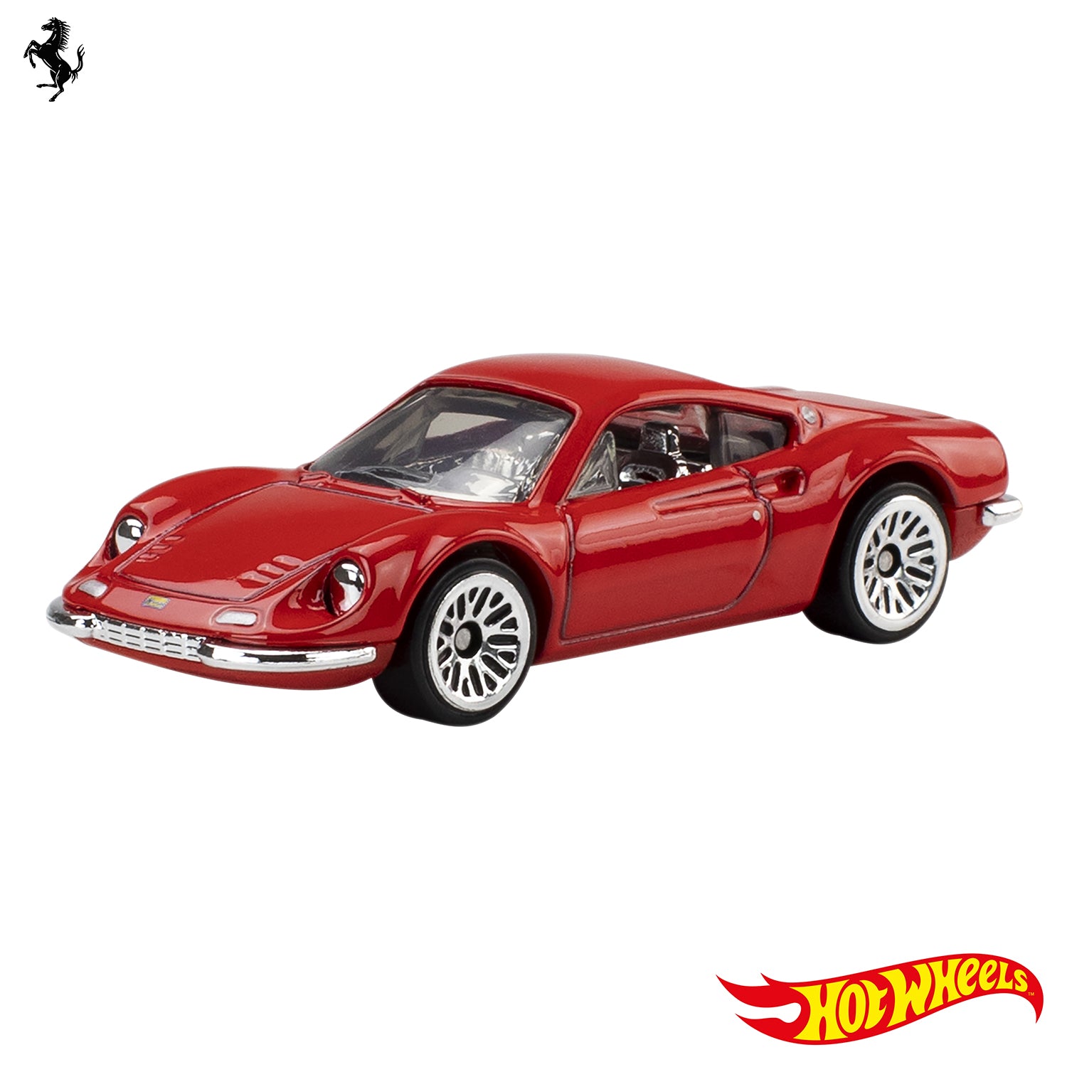 MATTEL - Hot Wheels Ferrari Set 5 Auto Die-Cast Scala 1:64 3+ Anni