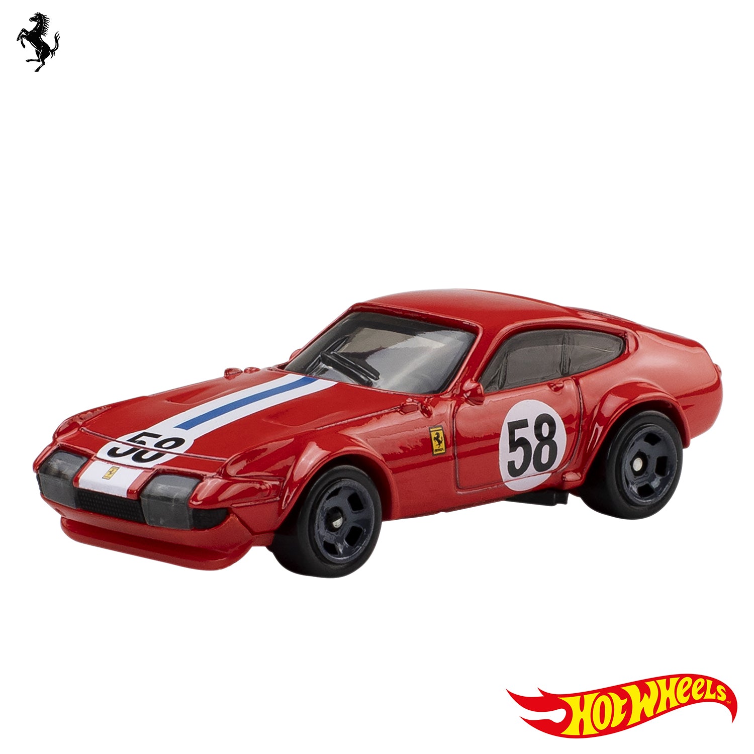 MATTEL - Hot Wheels Ferrari Set 5 Auto Die-Cast Scala 1:64 3+ Anni