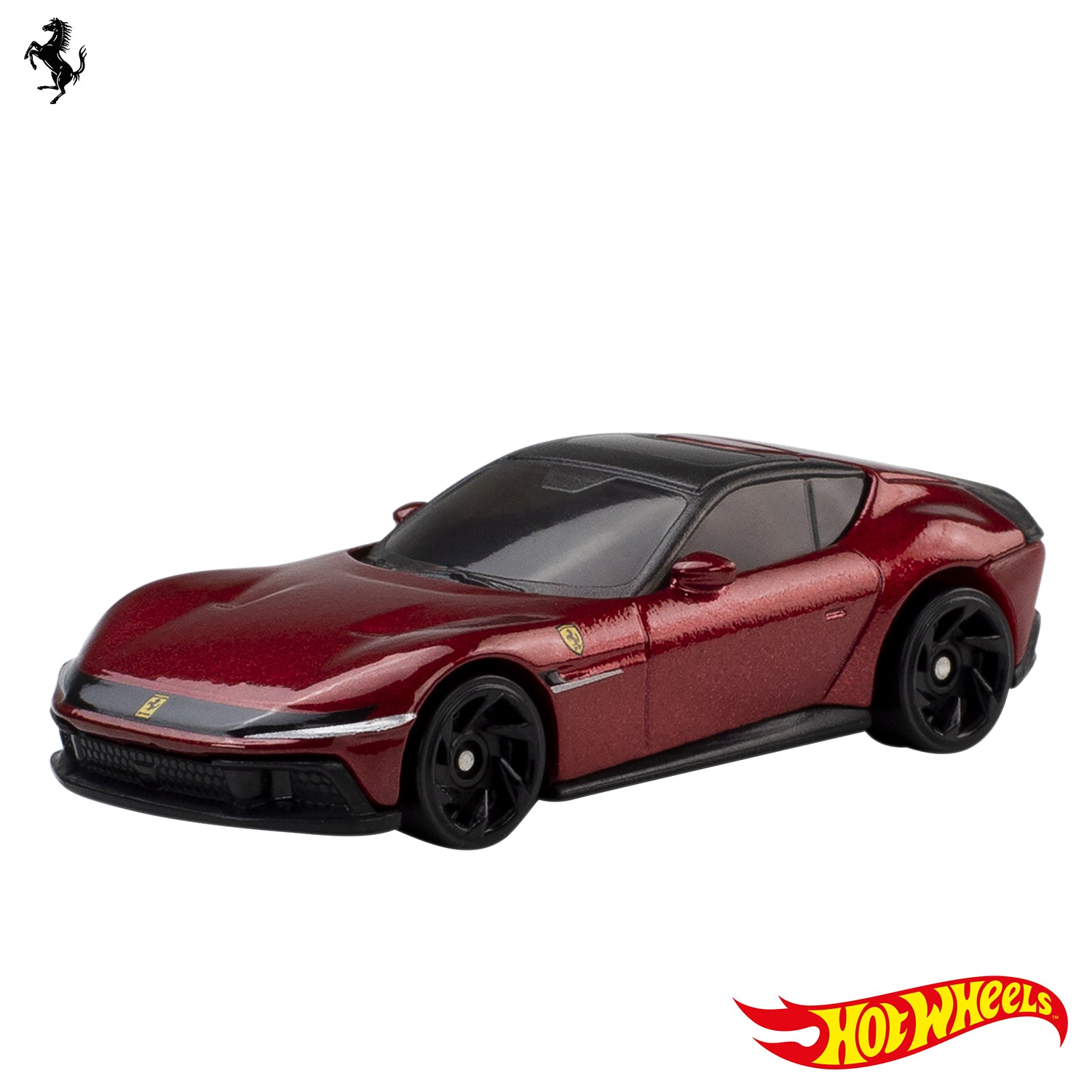 MATTEL - Hot Wheels Ferrari Set 5 Auto Die-Cast Scala 1:64 3+ Anni