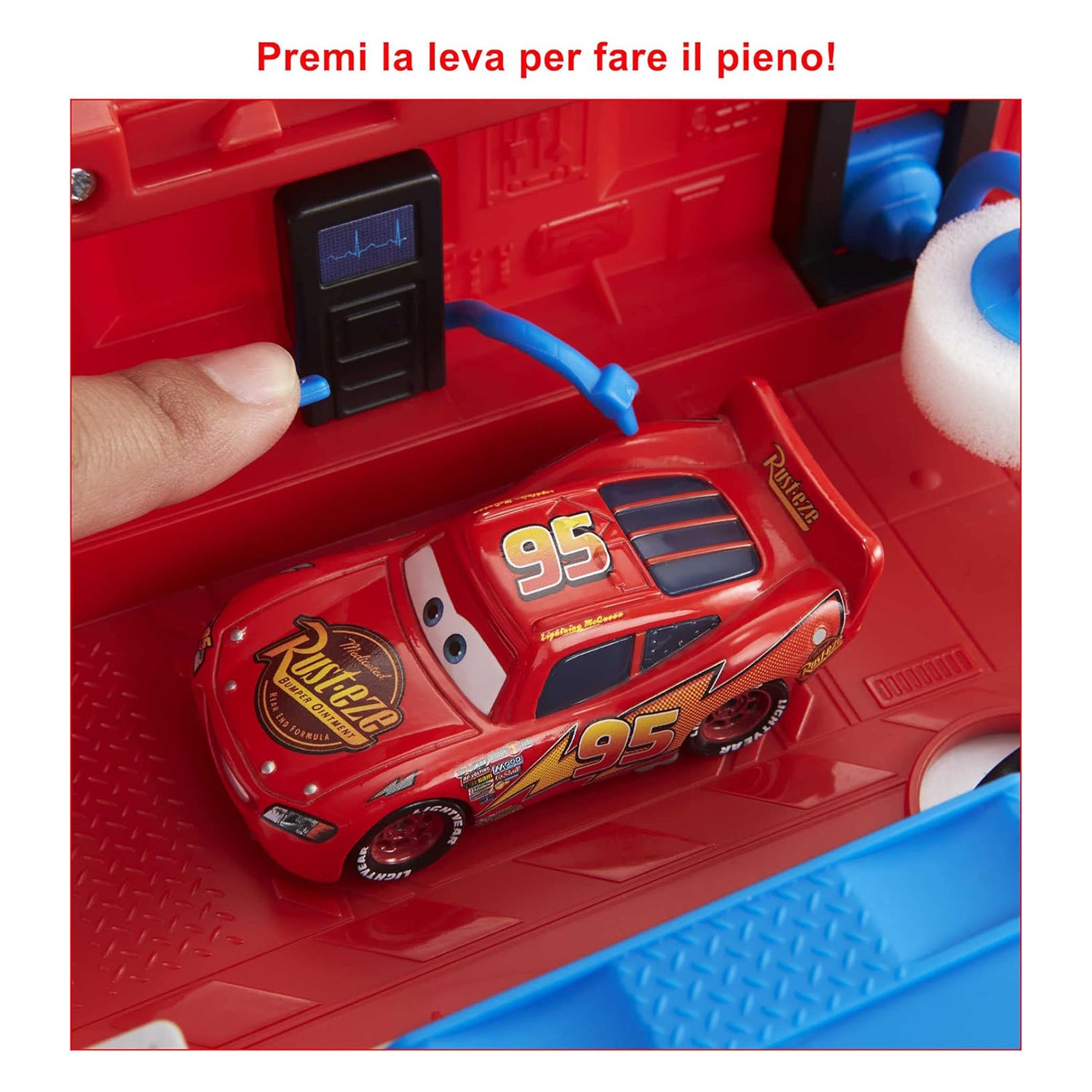 MATTEL - Disney Pixar Cars Mack Trasformabile Playset, Giocattolo 2 in 1 con Camion e Officina