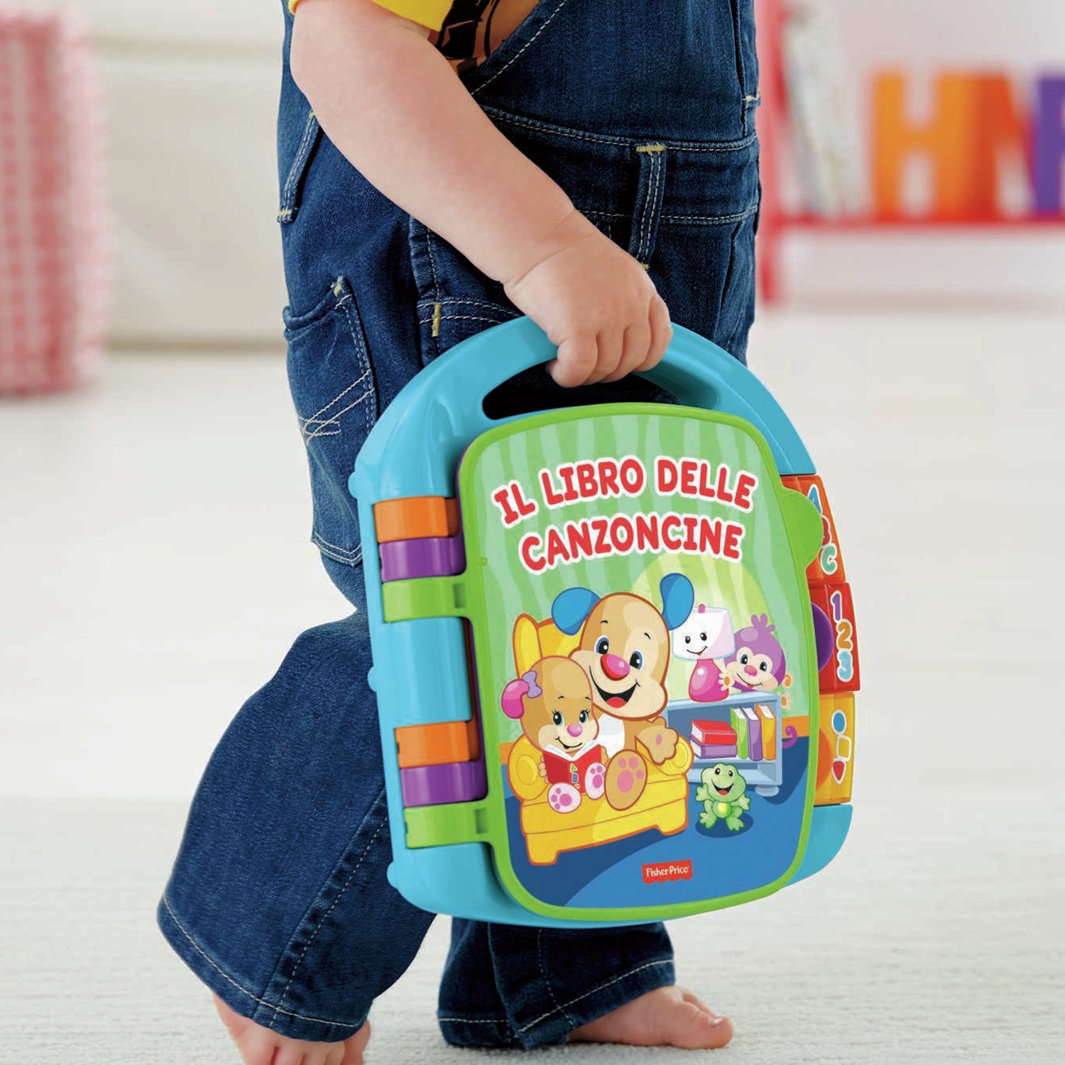 MATTEL - Fisher-Price Il Libro delle Canzoncine Interattivo Ridi e Impara