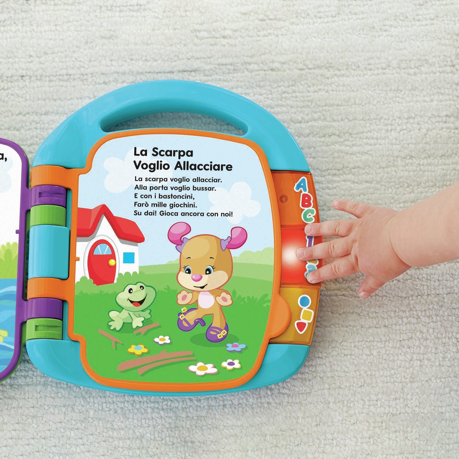 MATTEL - Fisher-Price Il Libro delle Canzoncine Interattivo Ridi e Impara