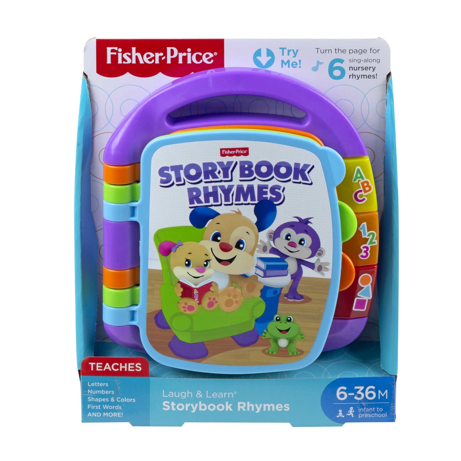 MATTEL - Fisher-Price Il Libro delle Canzoncine Interattivo Ridi e Impara