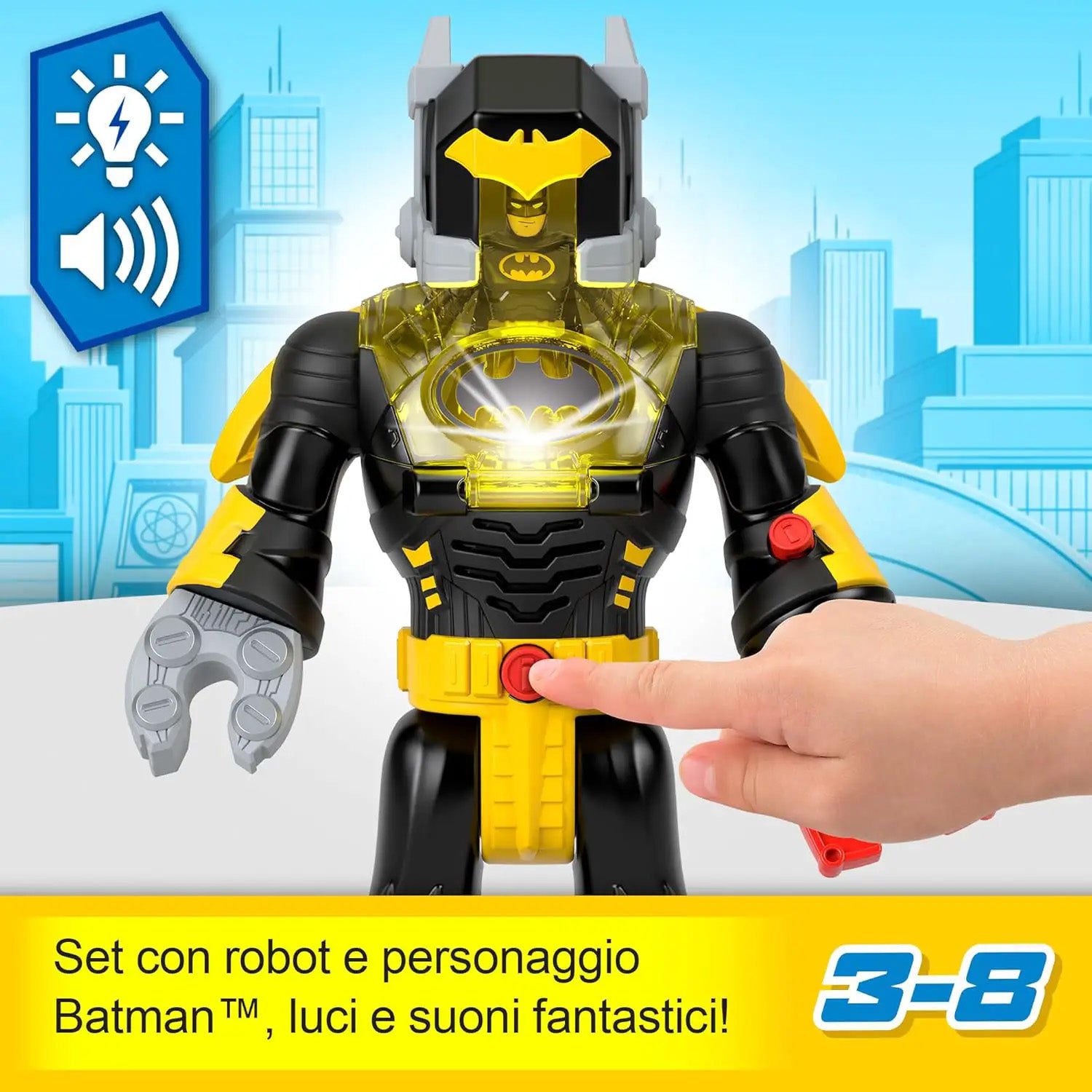 FISHER PRICE - Imaginext DC Super Friends Batman Insider