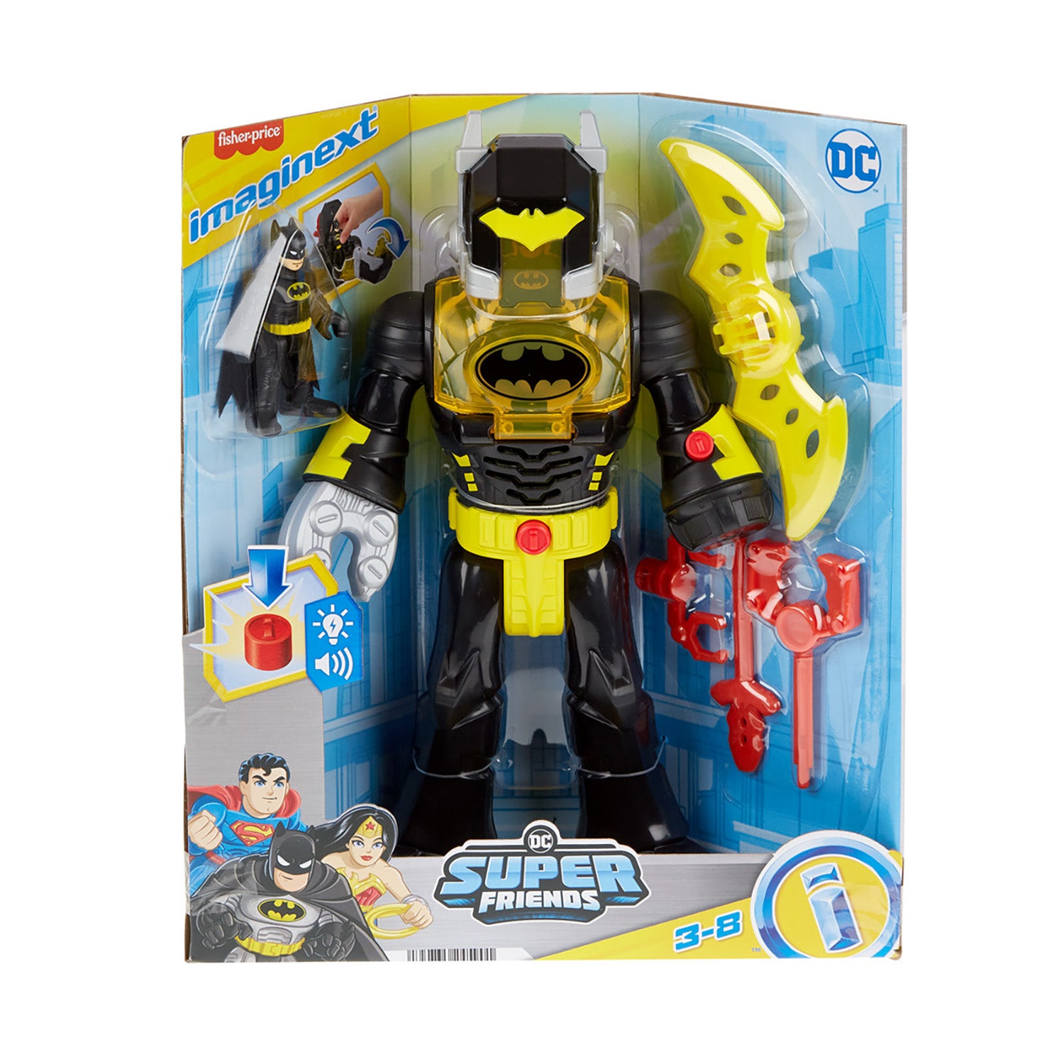 FISHER PRICE - Imaginext DC Super Friends Batman Insider
