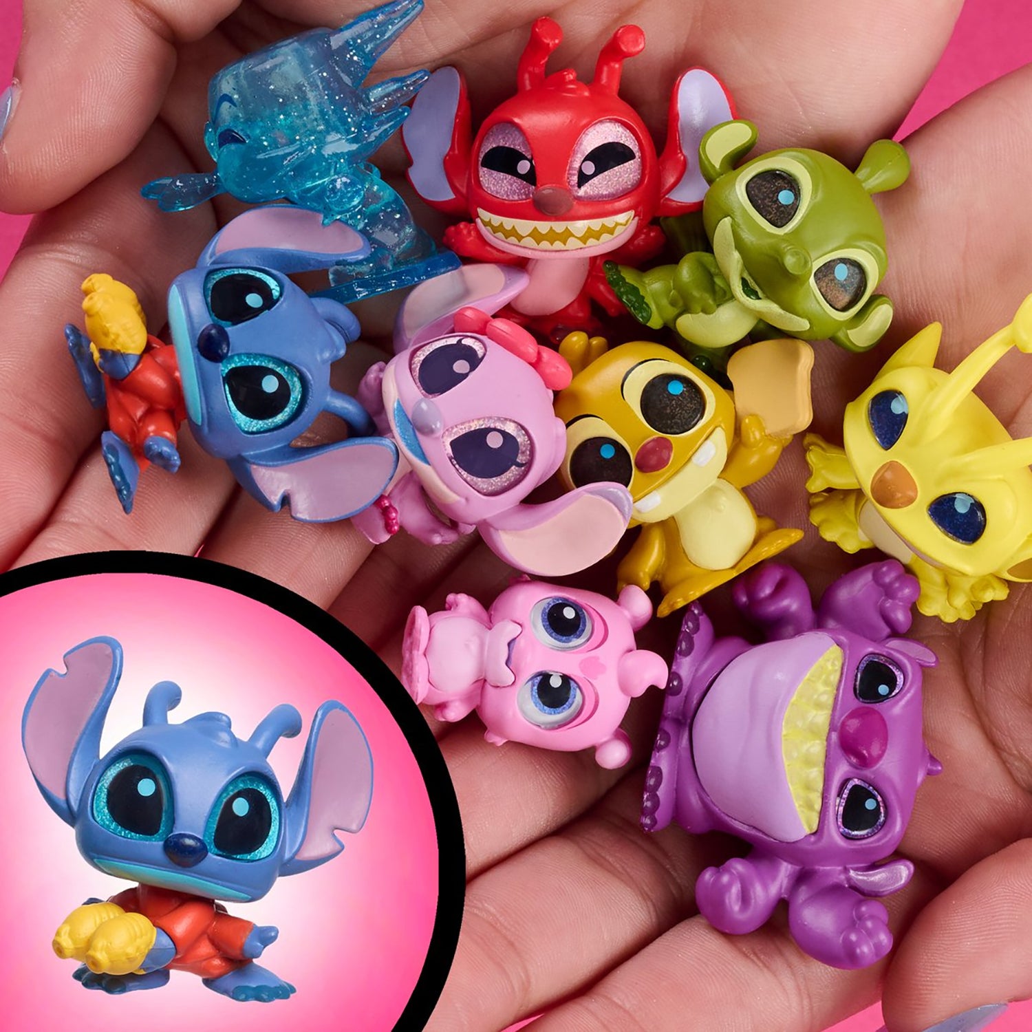 JUST PLAY - Disney Doorables Stitch Experiments Collection Peek - Set 9 Personaggi Collezionabili
