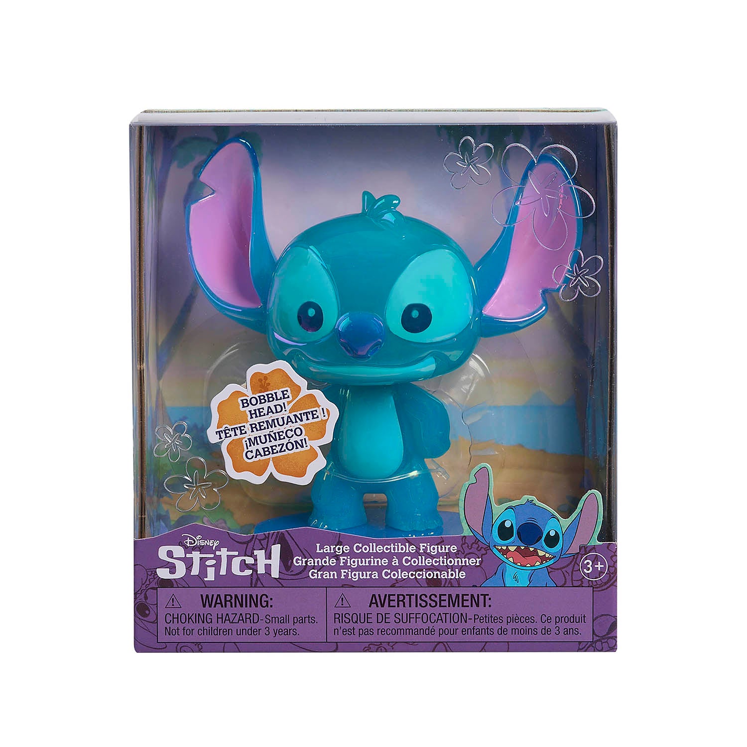 JUST PLAY - Disney Stitch Bobble Head Figura Collezionabile h12 cm
