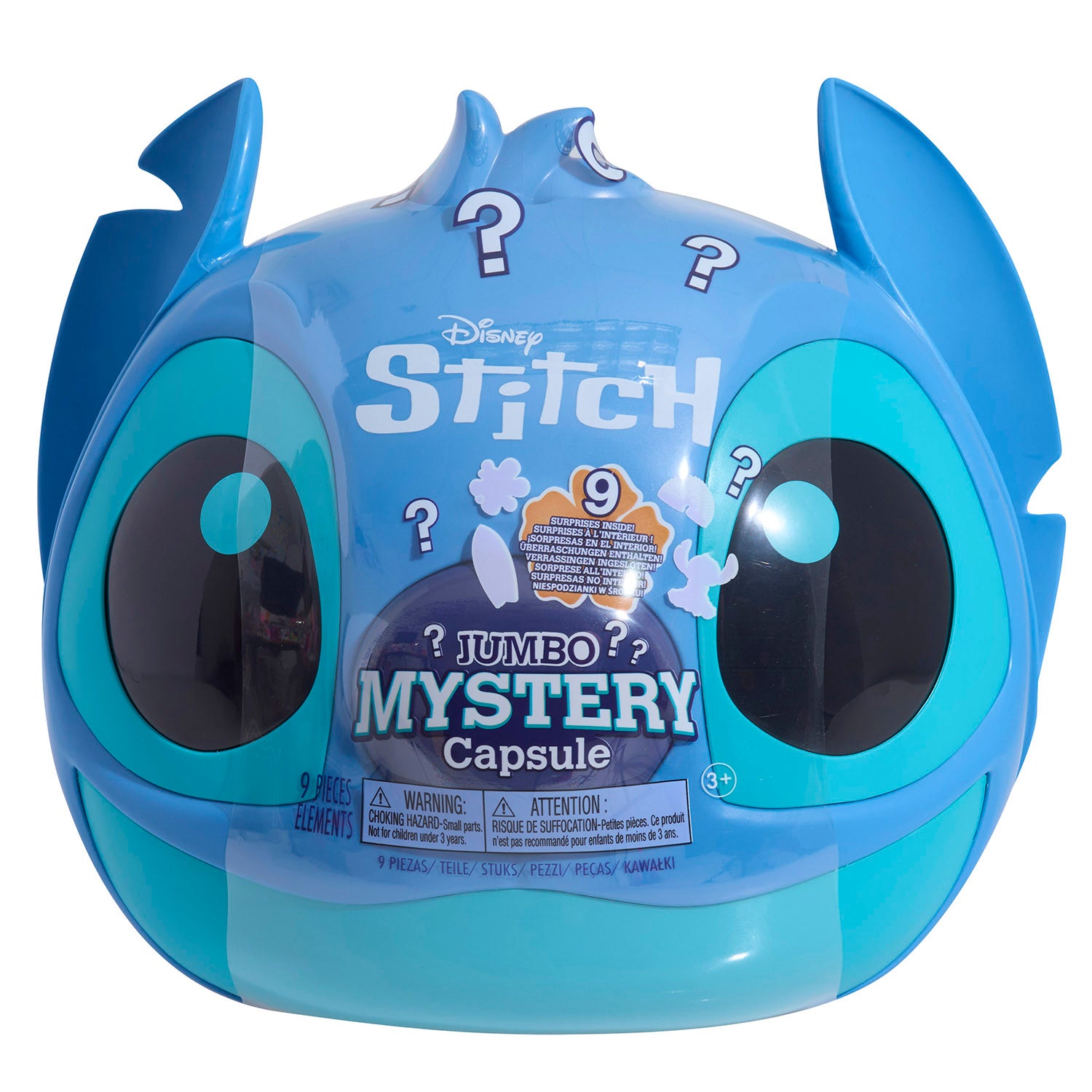 JUST PLAY - Disney Stitch Jumbo Mystery Capsule con 9 Sorprese