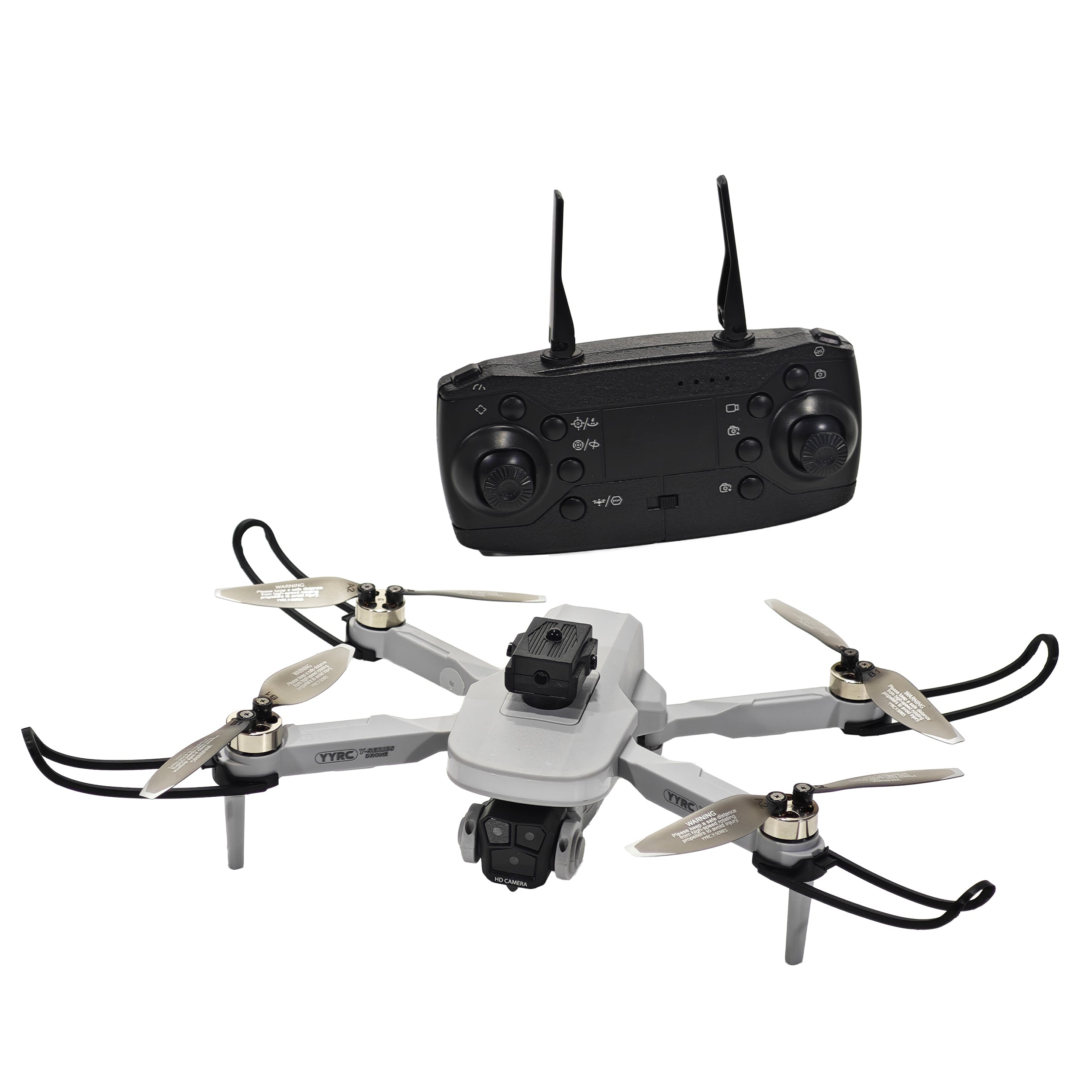 DICTROLUX - Drone U10 con Fotocamera 480p, Funzione Follow Me e Custodia da Trasporto