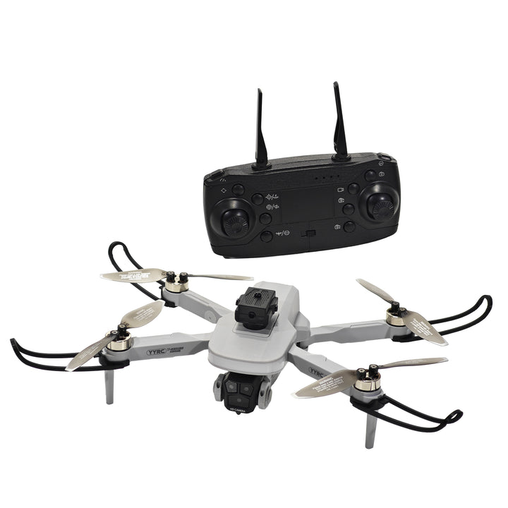 DICTROLUX - Drone U10 con Fotocamera 480p, Funzione Follow Me e Custodia da Trasporto