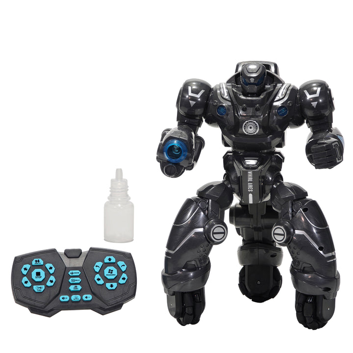 TU GIOCHI - Cyber Knight Robot Parlante e Interattivo con Telecomando e Funzione Spray