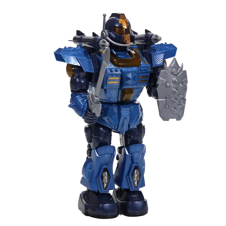 TU GIOCHI - Cyber Warrior Galaxy Defender Robot Interattivo con Suoni, Luci e Lanciamissili