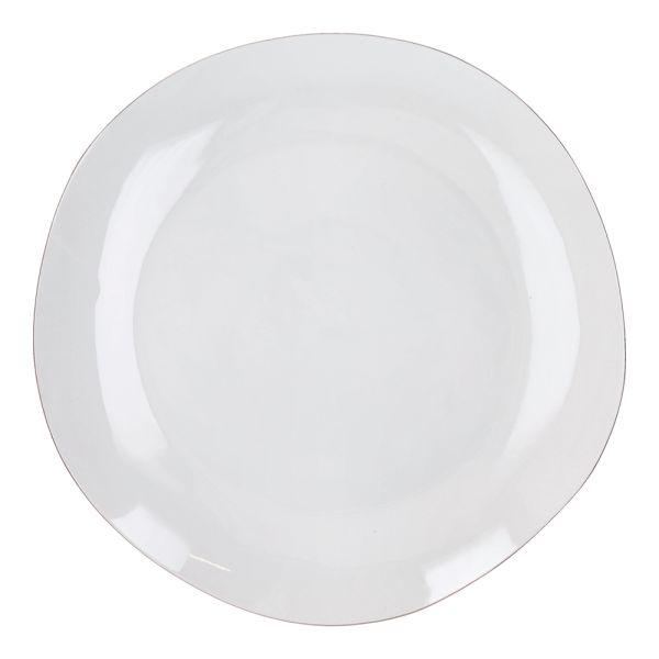 TOGNANA - Servizio di piatti Filo Oro Linea Delphi 18 pezzi in porcellana