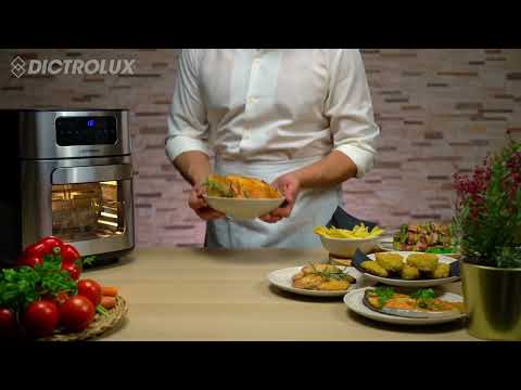 DICTROLUX - Forno Friggitrice ad aria Major Fry 10 litri 1700 Watt
