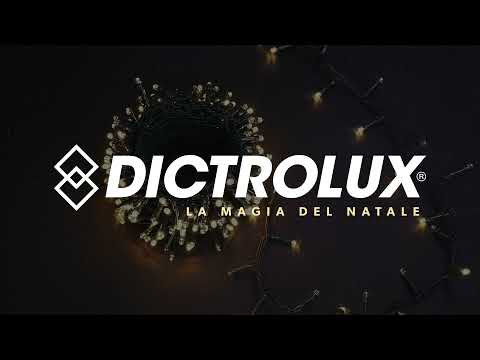 DICTROLUX - Catena Luminosa Compact 500 LED Bianco Caldo 15 metri