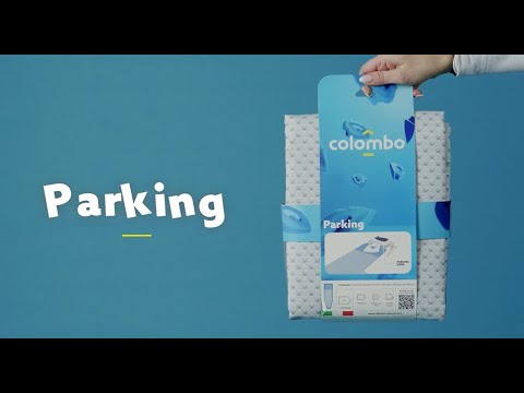 COLOMBO - Foderina Parking 140x55 cm - Cotone Biologico e Comfort Ottimale