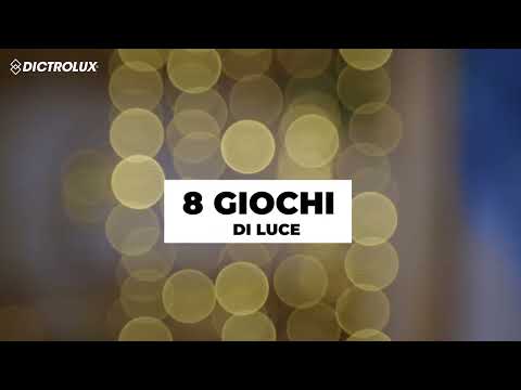 DICTROLUX - Tenda Luminosa Premium Max 120 LED Bianco Caldo h300x100 cm
