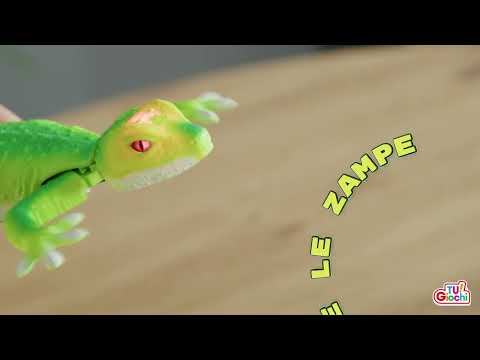 TU GIOCHI - Geco Arrampicamuri Radiocomandato con Infrarossi e Luce LED 3+ Anni