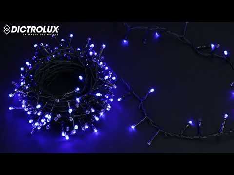 DICTROLUX - Catena Luminosa 500 LED Blu 15 metri