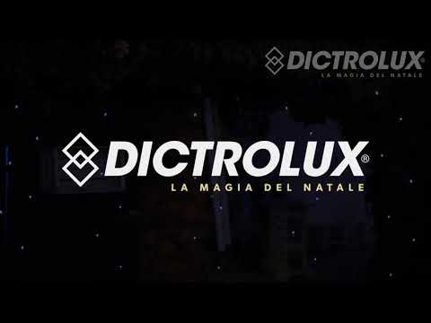 DICTROLUX - Rete Luminosa 160 LED Bianco Freddo Magic - h1,5x3,2 metri