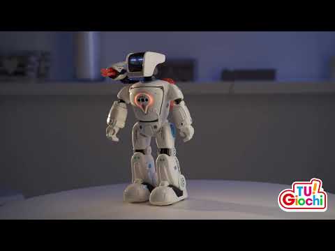 TU GIOCHI - Robot Ibrido Parlante a Infrarossi con LED G-Rocket