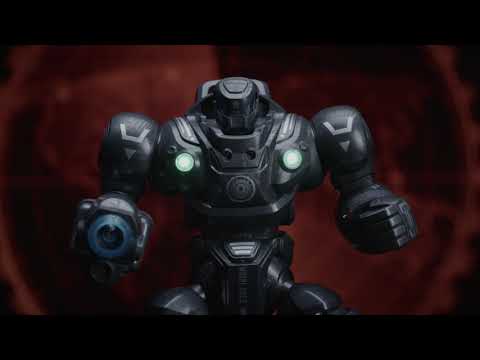 TU GIOCHI - Cyber Knight Robot Parlante e Interattivo con Telecomando e Funzione Spray