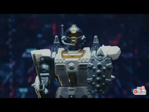 TU GIOCHI - Cyber Warrior Galaxy Defender Robot Interattivo con Suoni, Luci e Lanciamissili