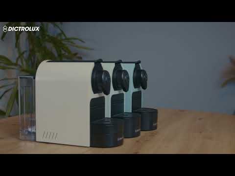 DICTROLUX - Macchina da Caffè Swing Collection Verde EM-201 1400 Watt - Compatibile con capsule Nespresso®