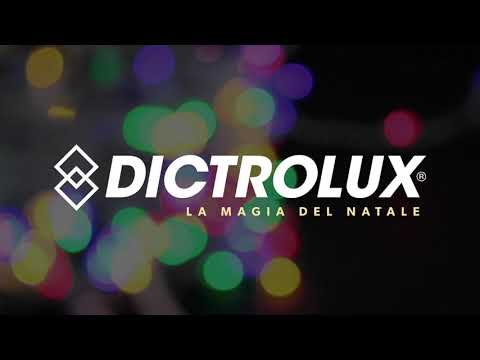 DICTROLUX - Catena Luminosa 180 LED Multicolor Compact 7,2 metri