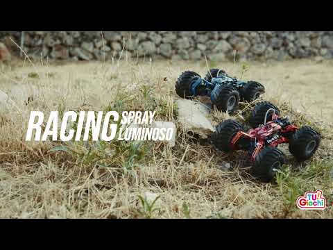 TU GIOCHI - Auto Radiocomandata Racing Spray Luminoso 2.4GHz