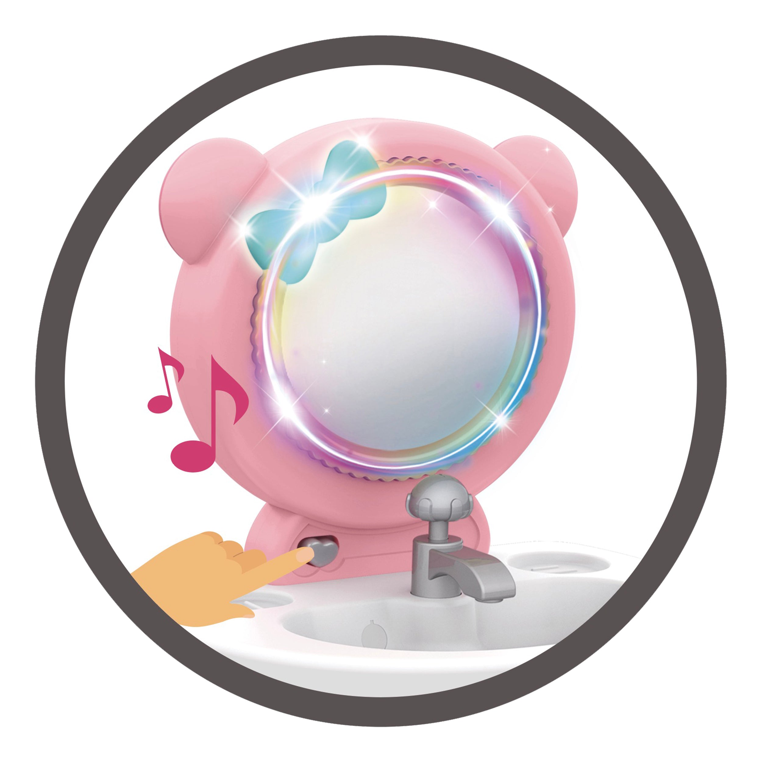 TU GIOCHI - Noa Baby Bambola Interattiva con Suoni, Luci e Accessori