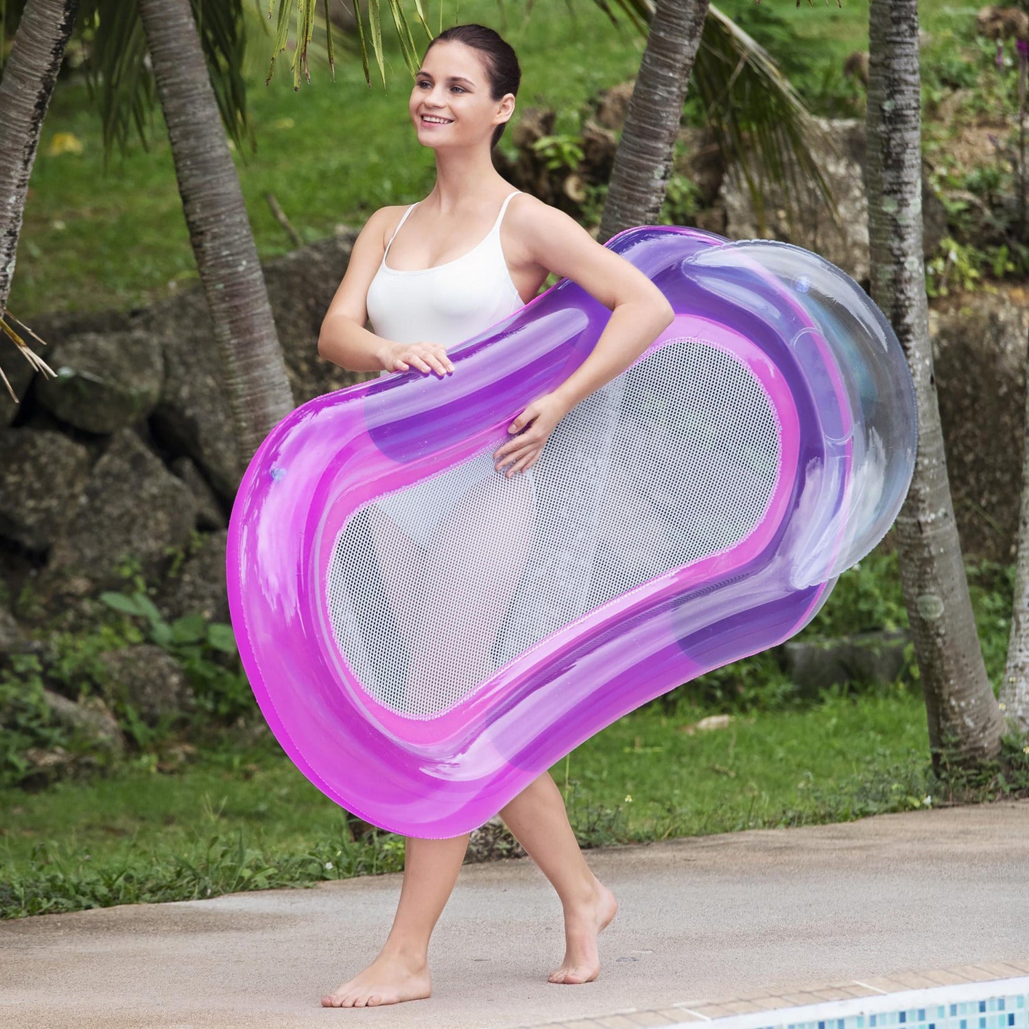 BESTWAY - Materassino amaca gonfiabile Hydroluxe 160x84 cm